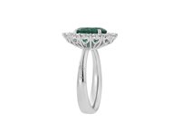 Anello Recarlo Donna Margherita in Oro bianco Smeraldo 0.62 Ct R79CC001/SM060-14 - R79CC001/SM060-14